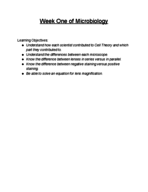 Biol3010, Week 2