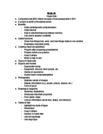 Communications Studies 240 Week 2 Notes