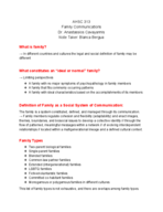 AHSC 313 Notes Class #1