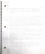 class notes chapter 3 and 4
