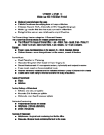 Music Week 4 Notes