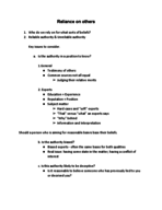 Phil 194 week 2 notes