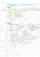 Spanish Study Guide Chapter 1-6