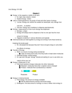 Intro Biology 101-006