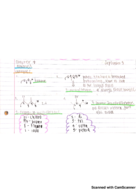 Organic Chemistry Week 3 Notes 