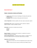 ANATOMY AND PHYSIOLOGY  22254-01