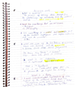 Week one Biology notes