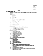 NUR 110 Exam .1 notes/class notes