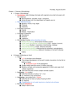 Chapters 1-2 Study Guide