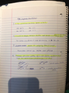 Class Notes