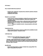 PSYC 255-001 Week 2 Notes