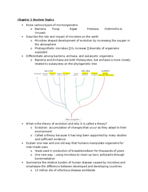 Exam 1 Study Guide