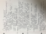 Chapter 3 and 4 Biology 1100 Notes