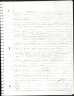 Class notes