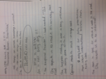 Notes weeks 1-4