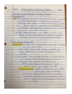 F494 Ch 2 International Monetary System