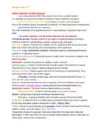 Bio 1010 study guide chapters 3-4 