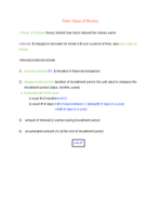 ACTU 256, Week 1 Notes