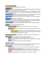 Anatomy Test 1 Study Guide