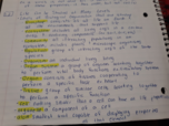 Biology 100, Week 1 notes