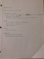 APH 313 Notes Week 4