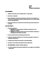 American Heritage Week 2 Class Notes