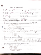 Calculus Week 1 notes