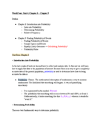 Math 1070 Elementary Statistics: Week 4