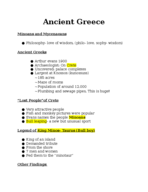 HY 101, Week 5 Notes