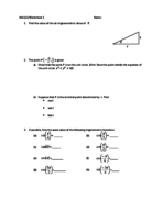Math 113 Week 4 Notes