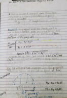 Week 3 Notes-Projectile Motion