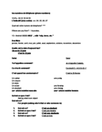 French Notes