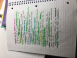 week two class notes