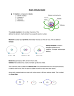 BIOL 1107 Exam 2 Study Guide