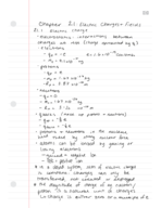 Physics 2 E&M Week 1-2 Notes