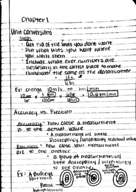 PHYS 211 CH 1 Notes