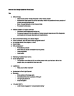 Intro To Soc First Exam Study Guide
