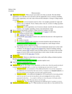 Micro-economy Week 1 notes