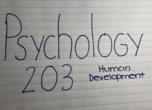 Psych 203 Human Development