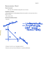 ECO 2013, Week 1 Notes