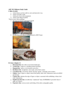 ART 101 Midterm Study Guide