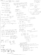 Linear Algebra Exam 1 Study Guide