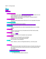 Women's Studies 1110 Study Guide 9/25/18