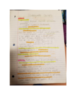 Biology 3140, Ch 1 and 3 studyguide