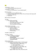 Political Communication WEEK 5 NOTES