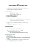 BLUR, Chapter 4-5 Notes