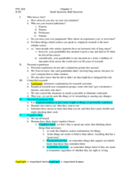 PSY 250 Week 2 Notes