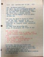 Biology 1107 Ch. 5 Cell Notes