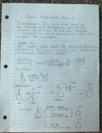 Ochem Exam 2 study guide
