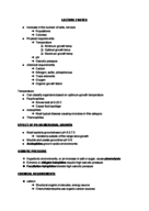 Exam II Lecture 1 Notes